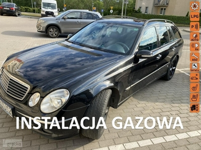 Mercedes-Benz Klasa E W211 Automat,nowe LPG, ksenony,skóry, hak, fotele podg i wentyl, szyberda