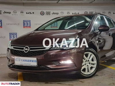 Opel Astra 1.4 benzyna 125 KM 2018r. (Warszawa)