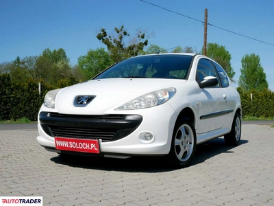 Peugeot 206 Plus 1.1 benzyna 60 KM 2009r. (Goczałkowice-Zdrój)