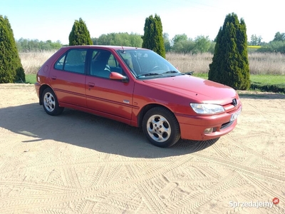 Peugeot 306 1.4 benzyna 1999r hatchback ocynk 75KM długie opłaty i PT