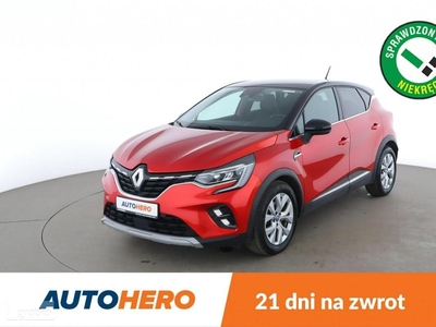 Renault Captur automat, LED, klima auto, navi, kamera i czujniki parkowania