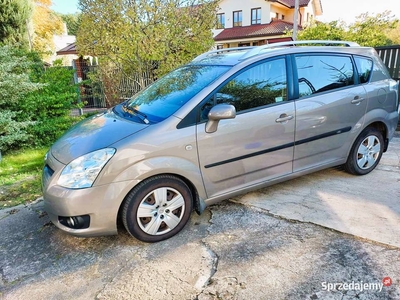 TOYOTA COROLLA VERSO Salon Polska, pierwszy właściciel, bezwypadkowy