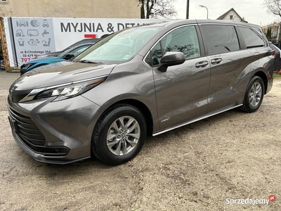 Toyota Sienna LE · 2,5 Hybryda* Automat*Samochod z Gwarancja!!