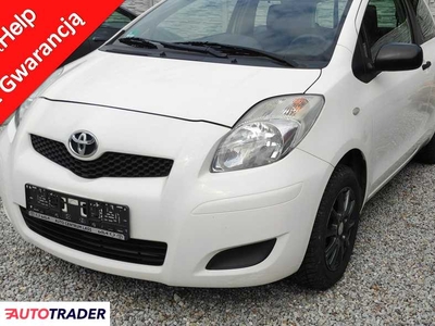 Toyota Yaris 1.0 benzyna 69 KM 2011r. (Stare Budy)