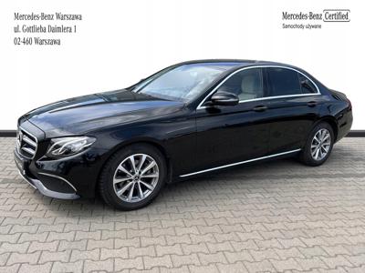 Mercedes Klasa E W213 Limuzyna 1.6 200d 160KM 2019