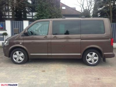 Volkswagen Multivan 2.0 benzyna 204 KM 2012r. (Warszawa)