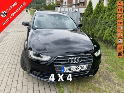 Audi A4 IV (B8) Quattro 143KM,podgrz. fotele,ksenon,światła dzienne,klimatronik,isof