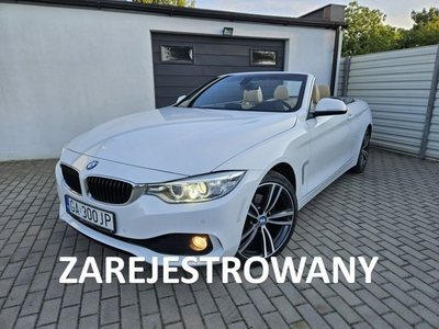 BMW 428 2.0 turbo 245KM 4x4 benzyna cabrio automat bezwypadek zadbany