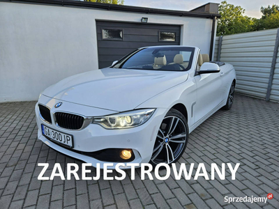 BMW 428 2.0 turbo 245KM 4x4 benzyna CABRIO automat BEZWYPADEK zadbany I (F…