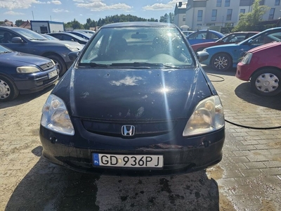 Honda Civic 1.6 benzyna 2003 rok Klima