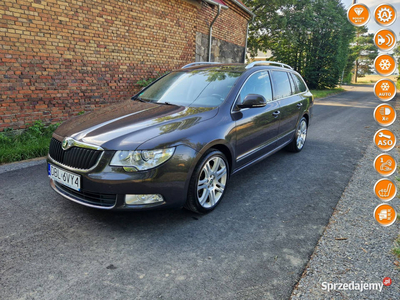 Škoda Superb 2.0 200KM 179tys.km z Niemiec Bezwypadkowy PDC 18