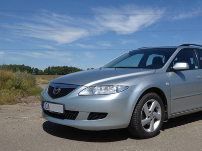 Mazda 6 2.0 diesel 244tys km 2004 duże wygodne praktyczne kombi OKAZJA