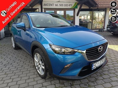 Mazda CX-3 Niski udokumentowany przebieg.