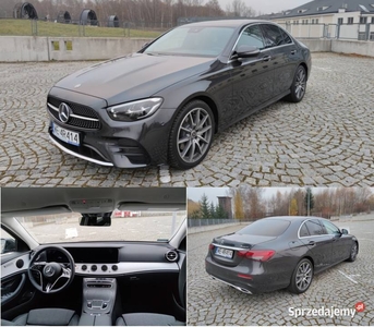 Mercedes-Benz W213 FL E220D 4-matic Salon PL 1 ręka bezwypadkowy serwis aso