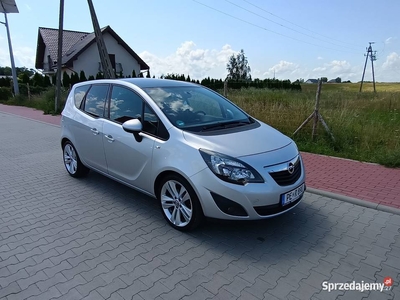 Opel Meriva 1.4 turbo 2011r mały przebieg ISOFIX serwis z Niemiec opłacony