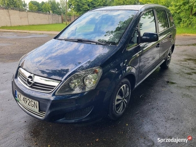 Opel Zafira 2012r, 1.8benzyna 140KM