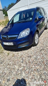 Opel Zafira B, 1.9cdti 120km 2007r, Klima, hak, 7 osobowy