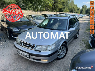 Saab 9-5 2.3T*185PS*AUTOMAT*Skóra*1wł*Niemcy*Opłacony*Bez*Rdzy* I (1997-20…