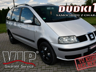 SEAT Alhambra I 2,0benzyna. 7 Osobowe.Hak.Klimatr 2 str.4xEl.szyby.Serwis!!!