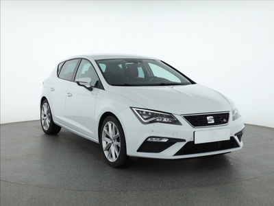 SEAT Leon III , Salon Polska, Serwis ASO, DSG, Skóra, Navi, Klimatronic,