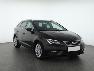 SEAT Leon III , Salon Polska, Serwis ASO, Skóra, Klimatronic, Tempomat,