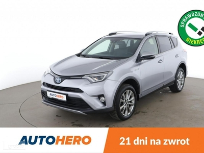 Toyota RAV 4 IV hybryda /automat/ skóra/ navi/kamera/ niski przebieg/ ks.serwisowa