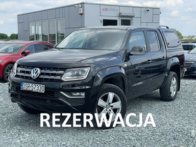 Volkswagen Amarok I 3.0 V6 TDI, 224KM, 4Mot Highline hak, kamera, Salon PL, serwis ASO