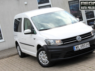 Volkswagen Caddy III FV23% SalonPL 2.0TDI SCR 1WŁ Parktronic Tempomat Gwarancja