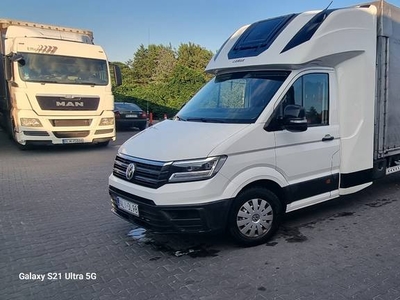 Volkswagen Crafter 8 europalet 2017 rok zamiana