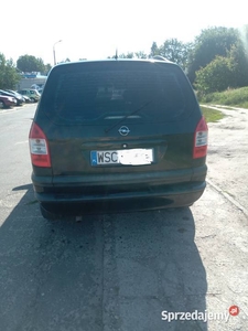 ZAFIRA 2003 1.8 BENZYNA , MOŻLIWA ZAMIANA NA DIESEL