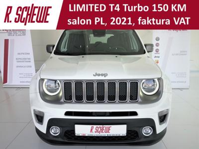 Jeep Renegade 1.3 GSE T4 Turbo Limited FWD S&S Faktura VAT