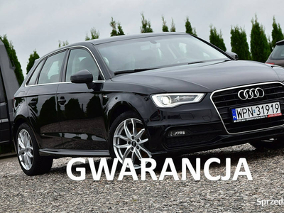 Audi A3 1,6tdi 110km S-line Navi Led Szyber Gwarancja 8V (2012-)