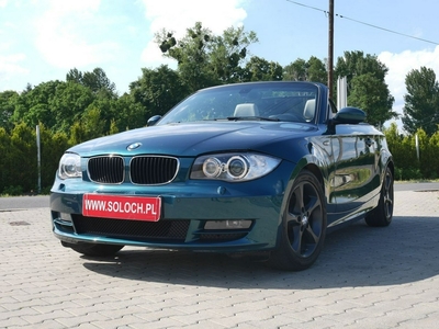 BMW SERIA 1 I (E81/E82/E87/E88) BMW SERIA 1 E88 2.0 120i 170KM cabrio kabrio kabriolet cabriolet