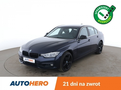 BMW SERIA 3 V (F30/F31/F34) BMW SERIA 3 330e Automat Advantage Navi Head-Up Skóra Sportsitze Harman/Kardon P