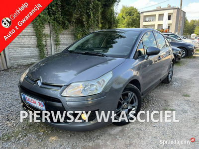 Citroen C4 1.6 Klima Tempomat Alu EL szyby ABS Ks Serw Stan BDB Bezwypadk …