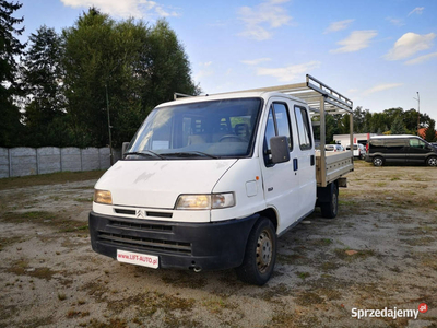 Citroen Jumper 2,5 Diesel 85KM Doka 7 osób + Skrzynia do przewozu długich …