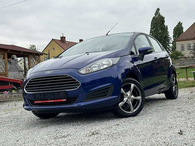 Ford Fiesta VIII 1.25 Benzyna 60KM z Niemiec *LIFT 2013* 5 Drzwi, SERWISOWANY, Zadban