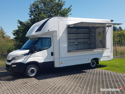 Iveco Daily SKLEP FOODTRUCK KONTENER NISKOPODŁOGOWY 4,31x2,23x2,42 BAR KLI…