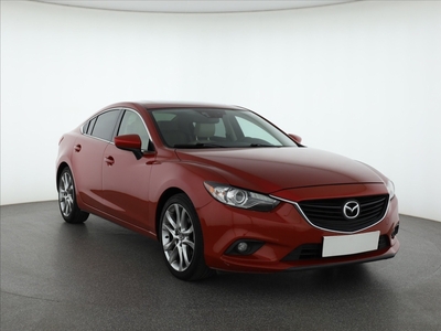 Mazda 6 III , GAZ, Automat, Skóra, Navi, Xenon, Bi-Xenon, Klimatronic,