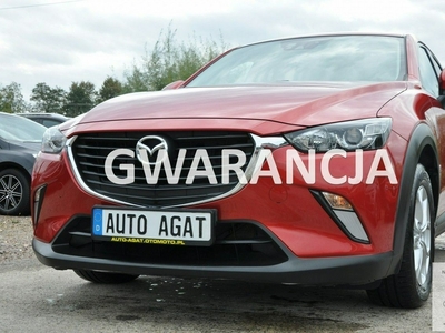 Mazda CX-3 nawi*serwisy*bluetooth*jak nowa*zestaw głośnomówiący*tempomat