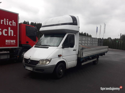 Mercedes sprinter skrzynia ładunkowa 4,5m paka alu burty