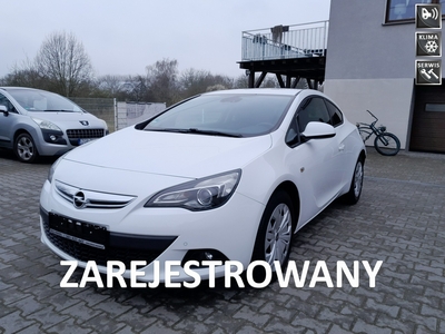 Opel Astra J 1.4 TURBO GTC 140 KM tempomat klima czujniki stan BDB