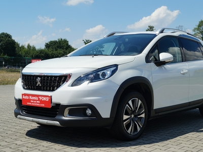 Peugeot 2008 Automat Navi Led Hak Kamera Czujniki Parkow.Pół Skóra tylko45 tys.k