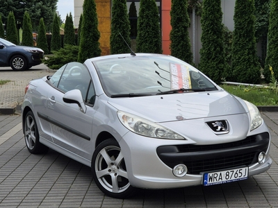 Peugeot 207 1.6B, 2008r, Przebieg 132tyś, El. Dach,