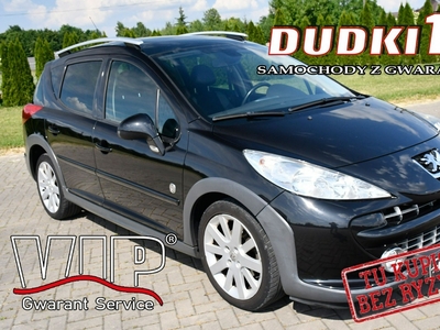 Peugeot 207 1,6B DUDKI11 Panorama Dach,Klimatronic 2str,Tempomat,Hak,OKAZJA