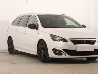 Peugeot 308 II , Serwis ASO, Automat, Skóra, Navi, Klimatronic, Tempomat,