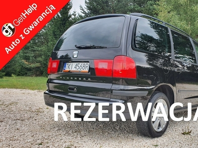 SEAT Alhambra I 2.0 8v # Climatronic # Parktronic # 7osobowy # Udokumentowany Przebi