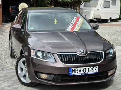 Skoda Octavia III 1.4B 150KM, Tylko 124tyś km, Full Ledy, Półskóra, Piękna, Z Niemiec