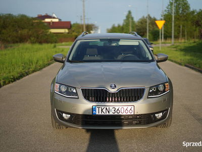 Skoda Octavia III greenline kombi 123 tys 1.6 tdi 2014 r tempomat, bixenon