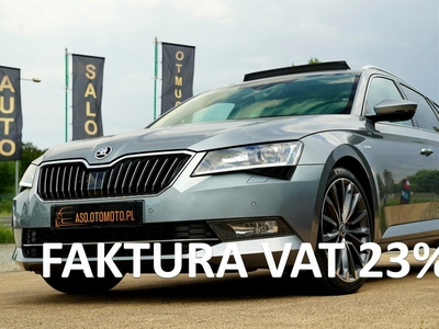 Skoda Superb III LAURIN&KLEMENT szyberdach FUL LED skóra KAMERA wentylacja acc max op